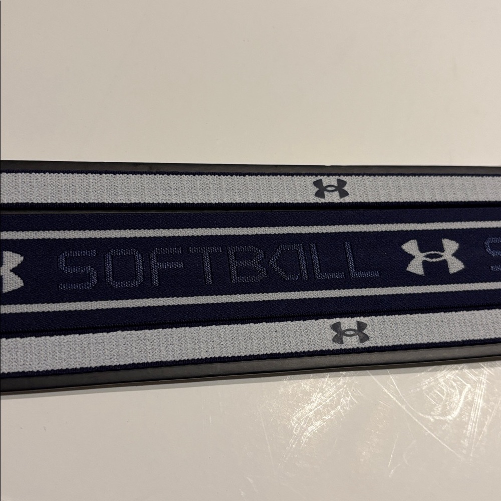 Under Armour Softball Headbands 3 Pack in Blue and Gray - Picture 5 of 7
